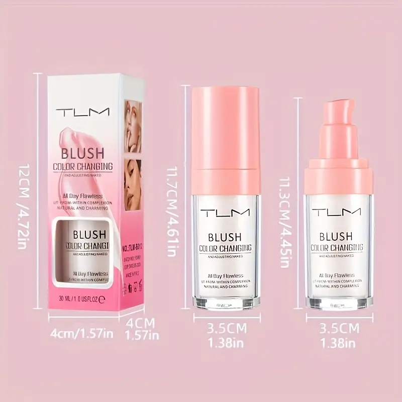 TLM Color Changing Foundation - SPF 15, Full Coverage, Color Correction & Even Skin Tone - Image 3