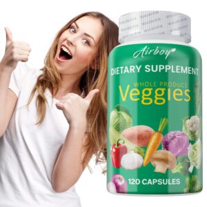 Veggies Supplement – Boosts Energy and Immunity, Antioxidant, Improves Digestive Health