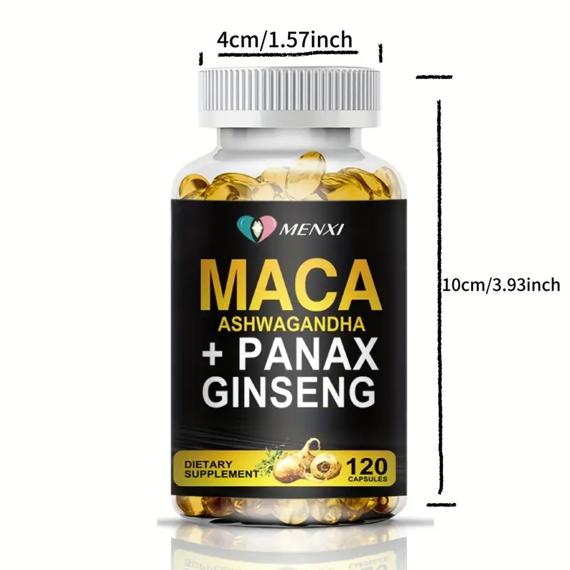Plus Pill Hip Maca Capsule - 8050 Extra mg Powder for Muscle Health & Confidence - Image 2