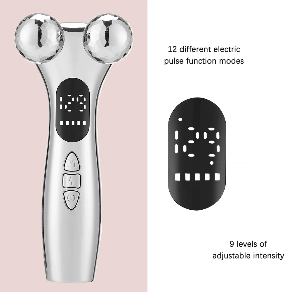 Kf s1f04e0c331d04c9d9ced9de6632e9535u electric facial slimming rollor facial micro current beauty instrument face lift roller massager skin tighten beauty