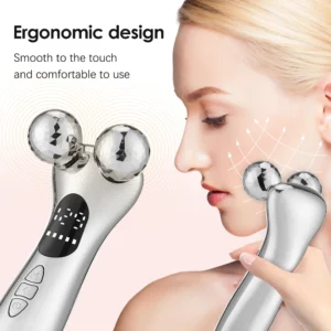 Electric Facial Slimming Rollor Facial Micro-current Beauty Instrument Face Lift Roller Massager Electric Facial Slimming Rollor Facial Micro-current Beauty Instrument Face Lift Roller Massager