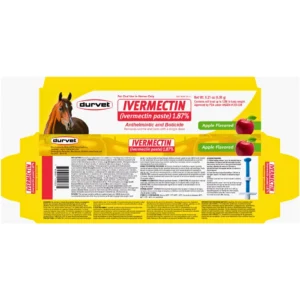 ivermectin Horse Paste 1.87% 6.08g Tubes – 3 pack